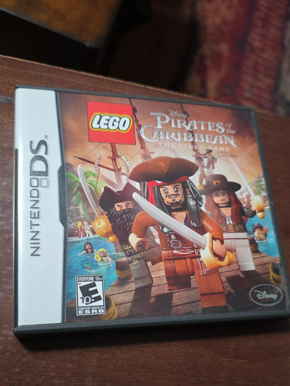 Nintendo DS LEGO Pirates of the Caribbean Game – Brown & Blue Artwork